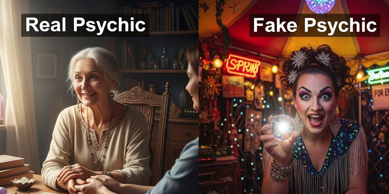 Real Psychic Readings You Can Trust - Real Psychic vs a Fake Psychic