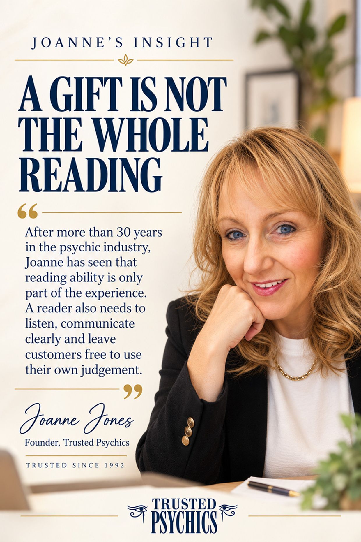 How We Vet Psychic & Tarot Readers - Joanne's Insight From Trusted Psychics