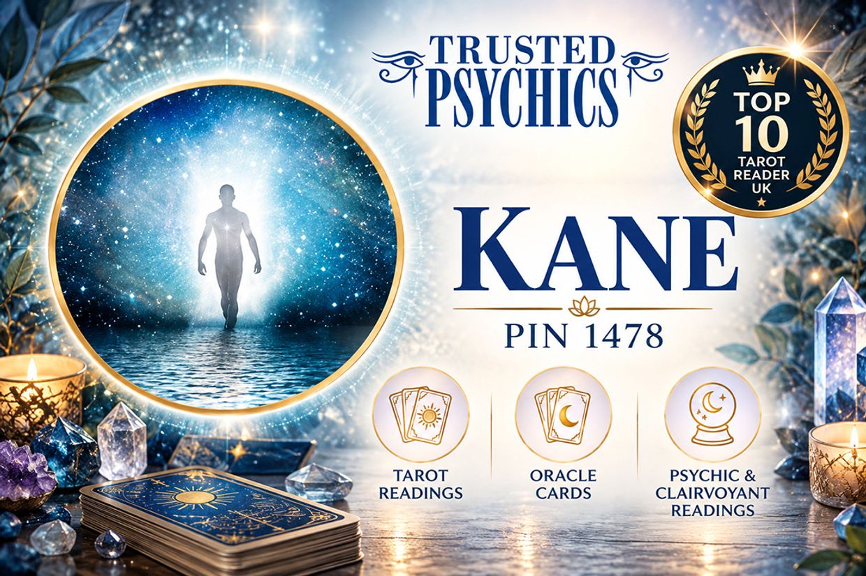 Kane – Psychic Tarot & Clairvoyant Reader | PIN 1478