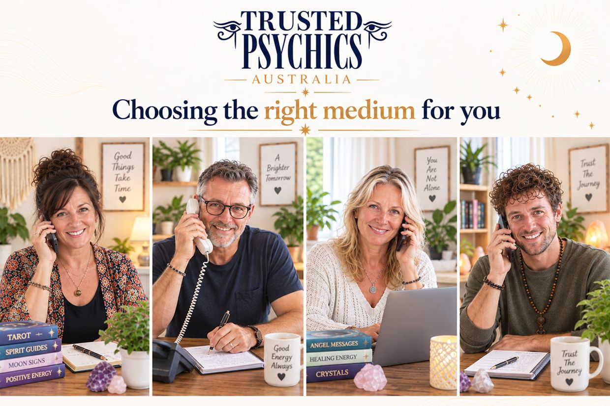 Top 10 Psychic Mediums Australia - Choosing The Right Medium For You.