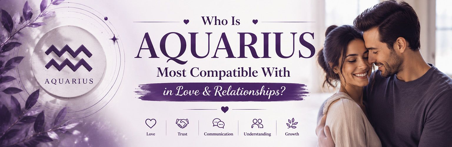 Who Is Aquarius Most Compatible With in Love and Relationships?