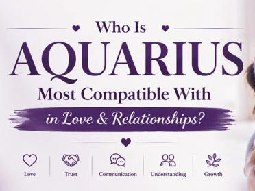 Who Is Aquarius Most Compatible With in Love and Relationships?