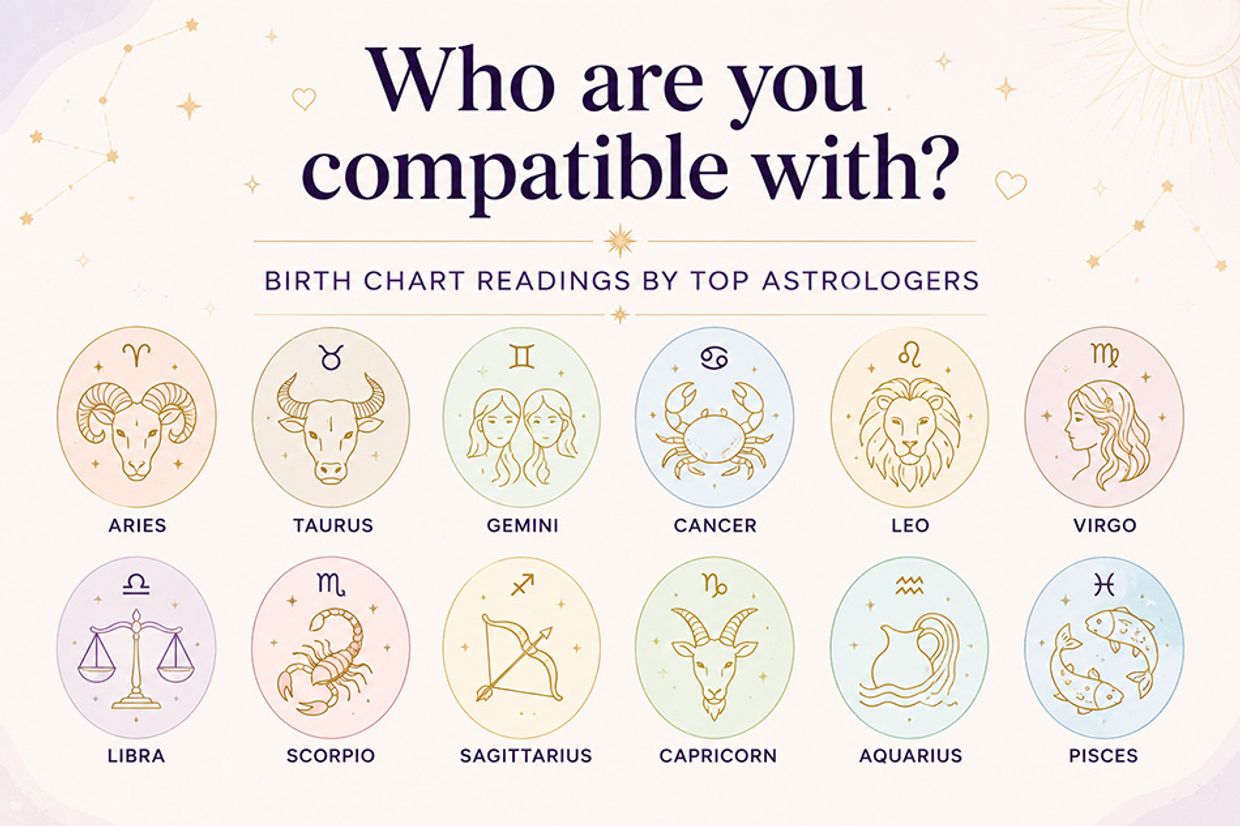 Virgo Compatibility Guide: Who Is Virgo Compatible With? Birth Chart Readings
