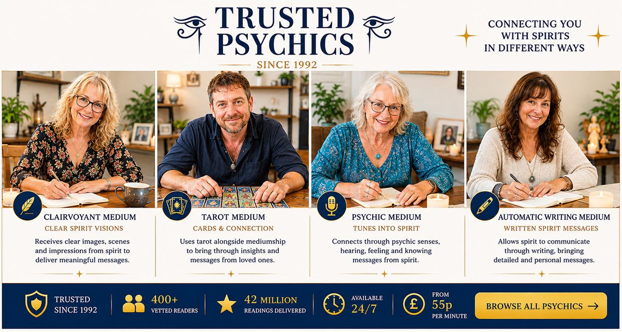 Trusted Psychics - Connecting You With Spirits in Different Ways