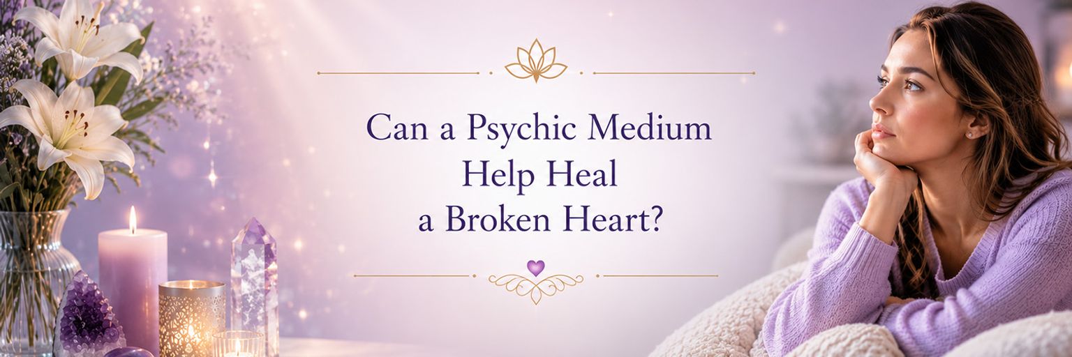 Can a Psychic Medium Help Heal a Broken Heart?