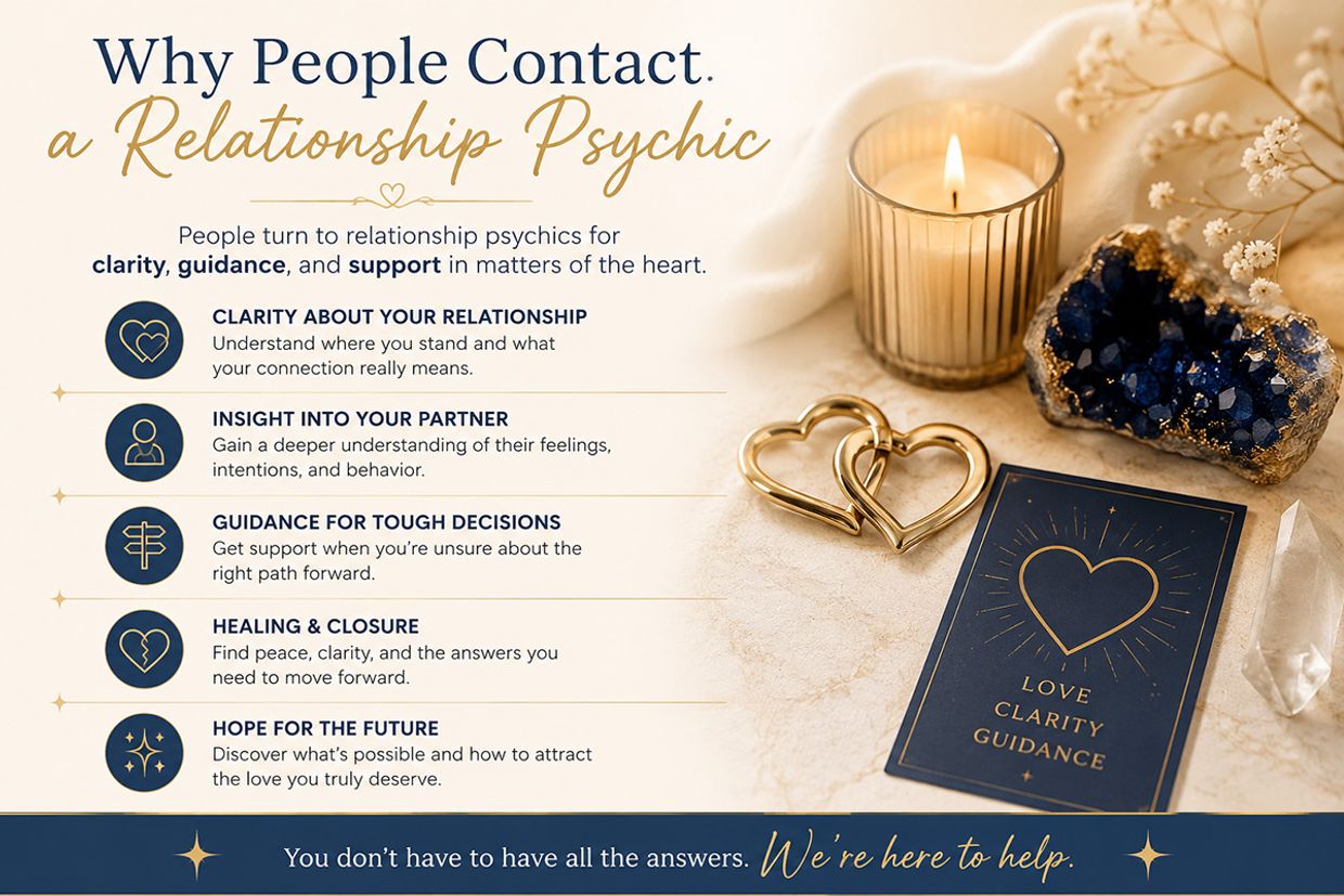 Why People Contact a Relationship Psychic - Trusted Psychics Australia