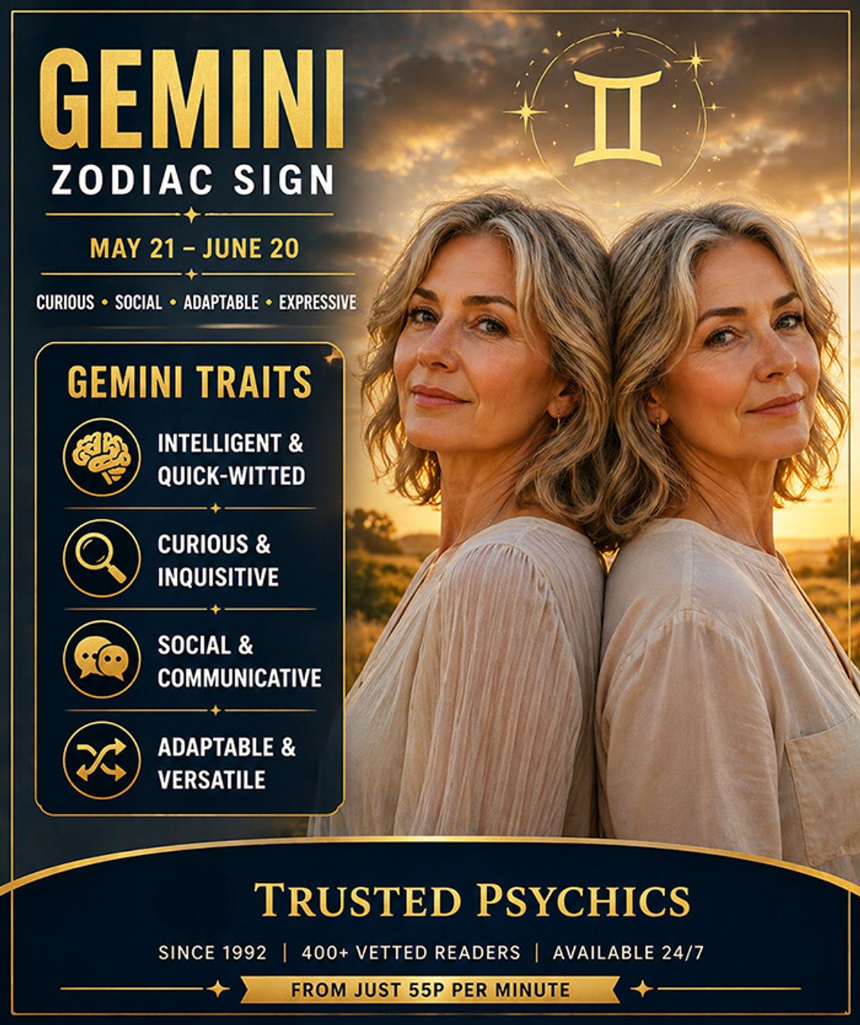 Gemini Personality Traits - Trusted Psychics