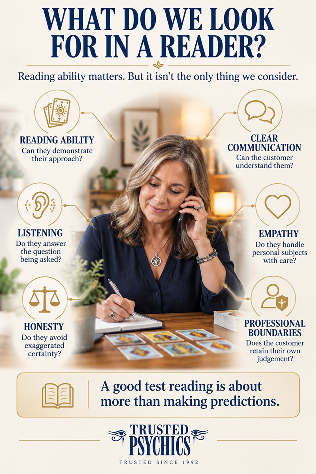 How We Vet Psychic & Tarot Readers - What Do We Look For In a Reader?
