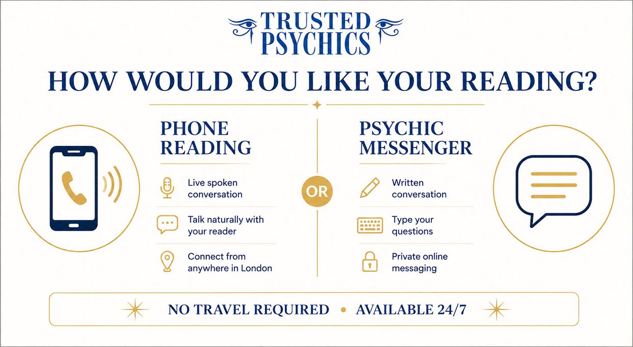 How Would You Like Your Psychic Reading - Infographic