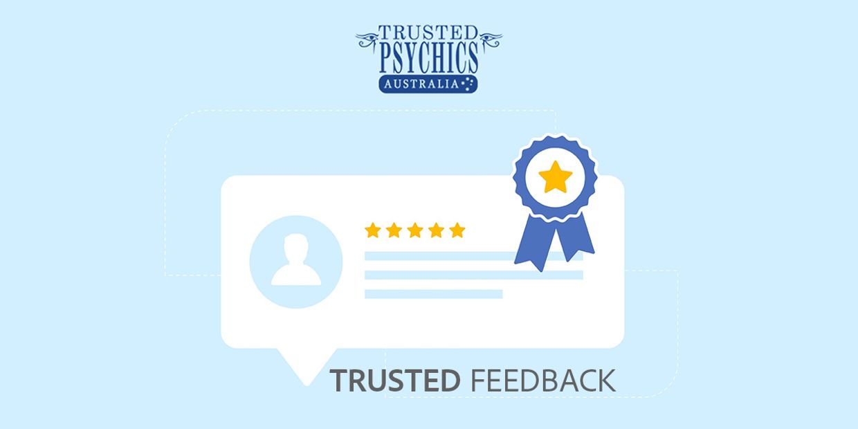 How to Find the Best Psychic Reading Online - Trusted feedback graphic for online psychic readings