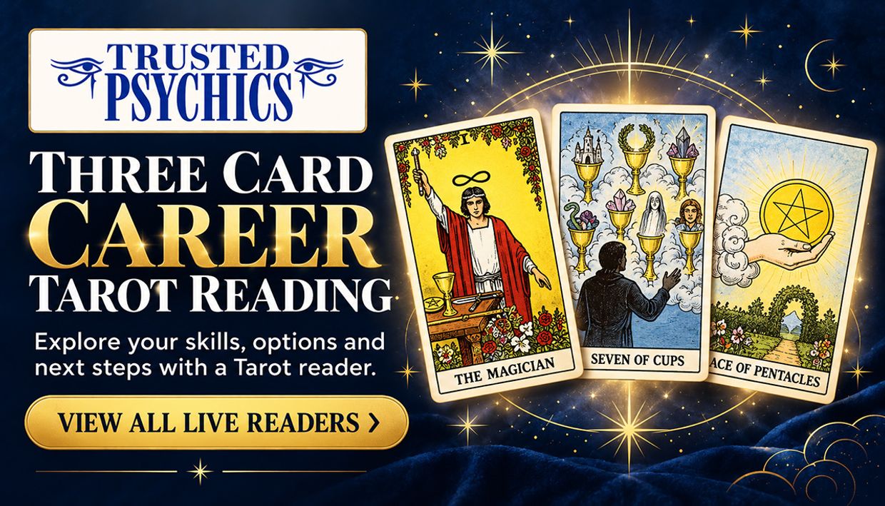 Three Card Career Tarot Reading - Explore your next steps with a tarot reader.
