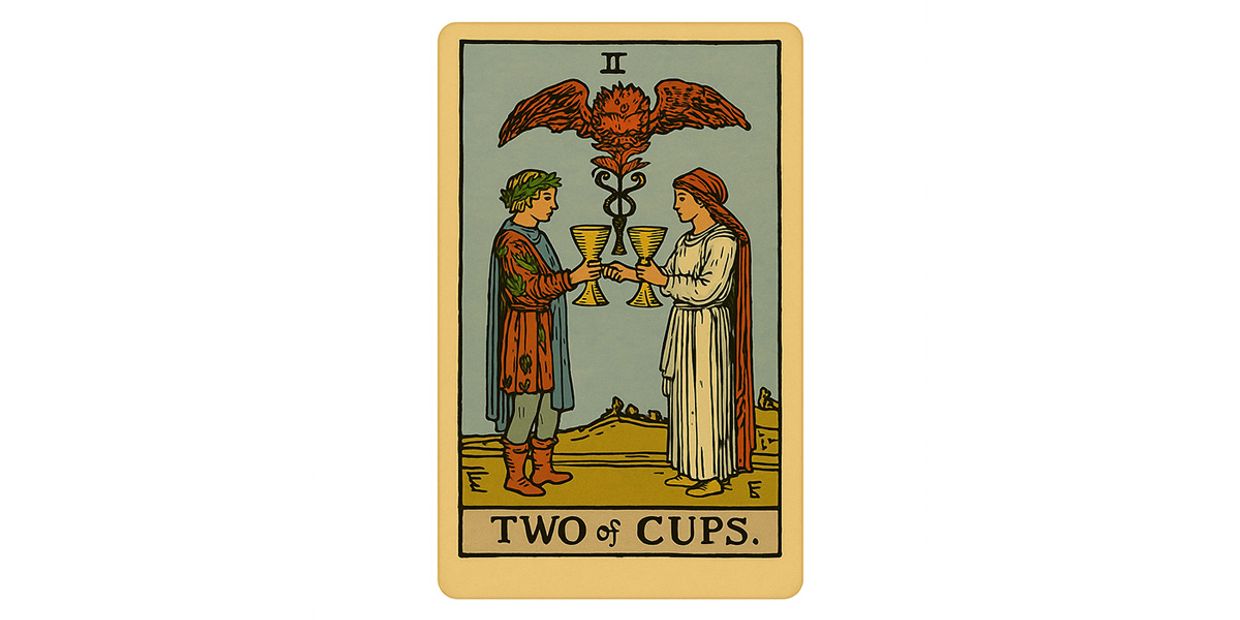 Two of Cups Tarot Card
