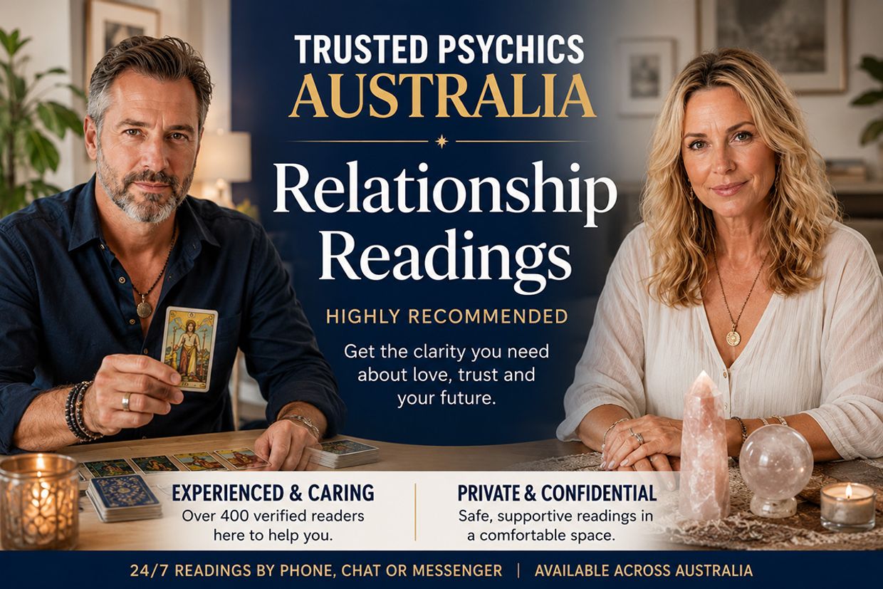 Male and female relationship psychics at Trusted Psychics Australia
