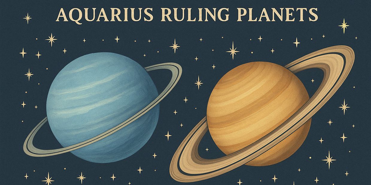 An image of Saturn and Uranus