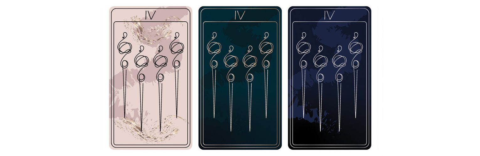 4 of Wands