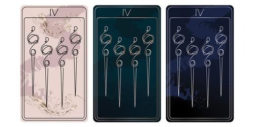 4 of Wands