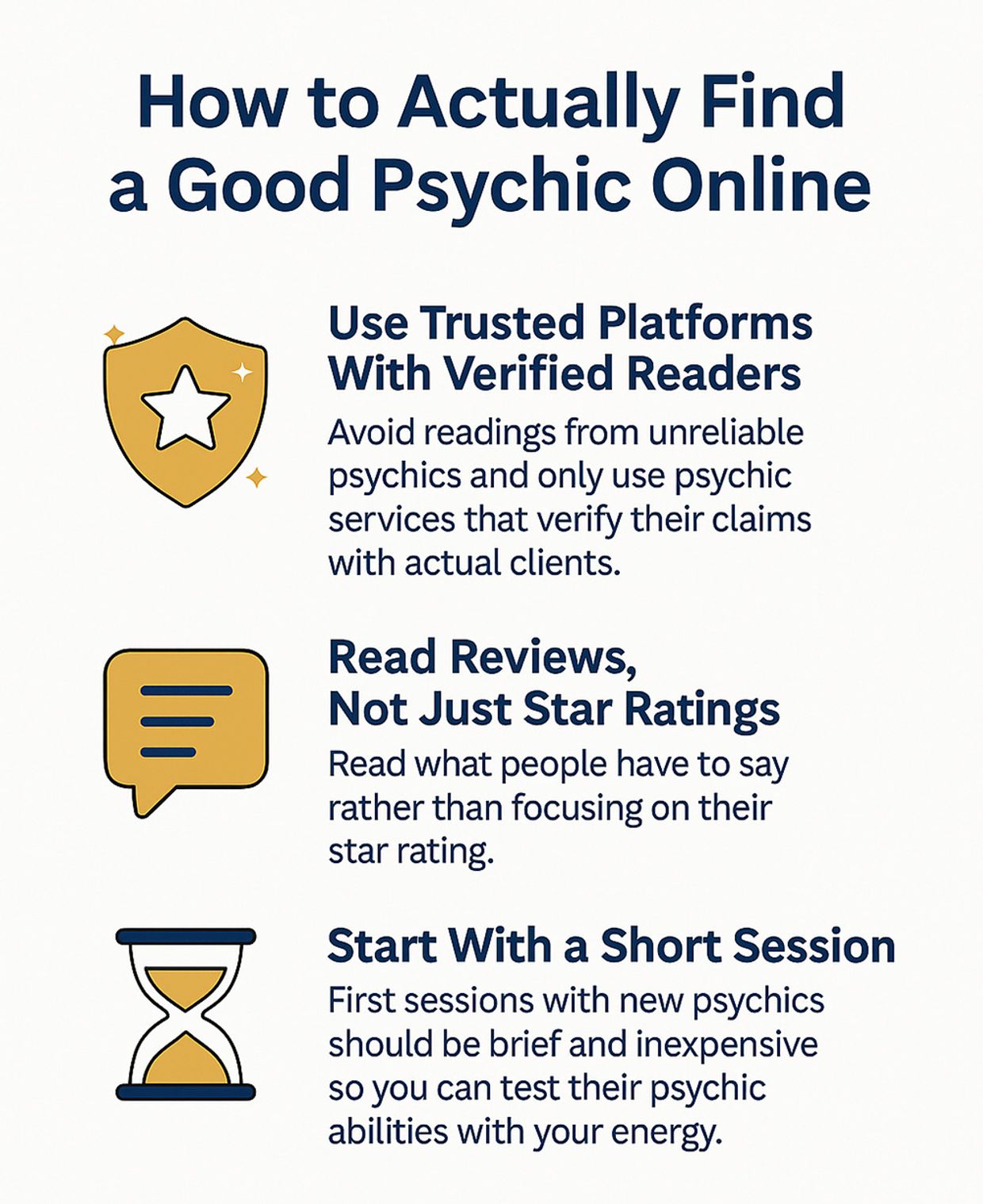 How to Spot a Real Psychic: Signs You Can Trust - Infographic