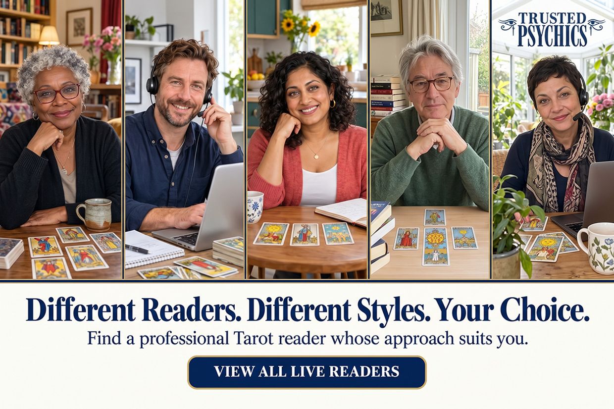 Top 10 Tarot Readers UK - Different Readers. Different Styles. Your Choice.