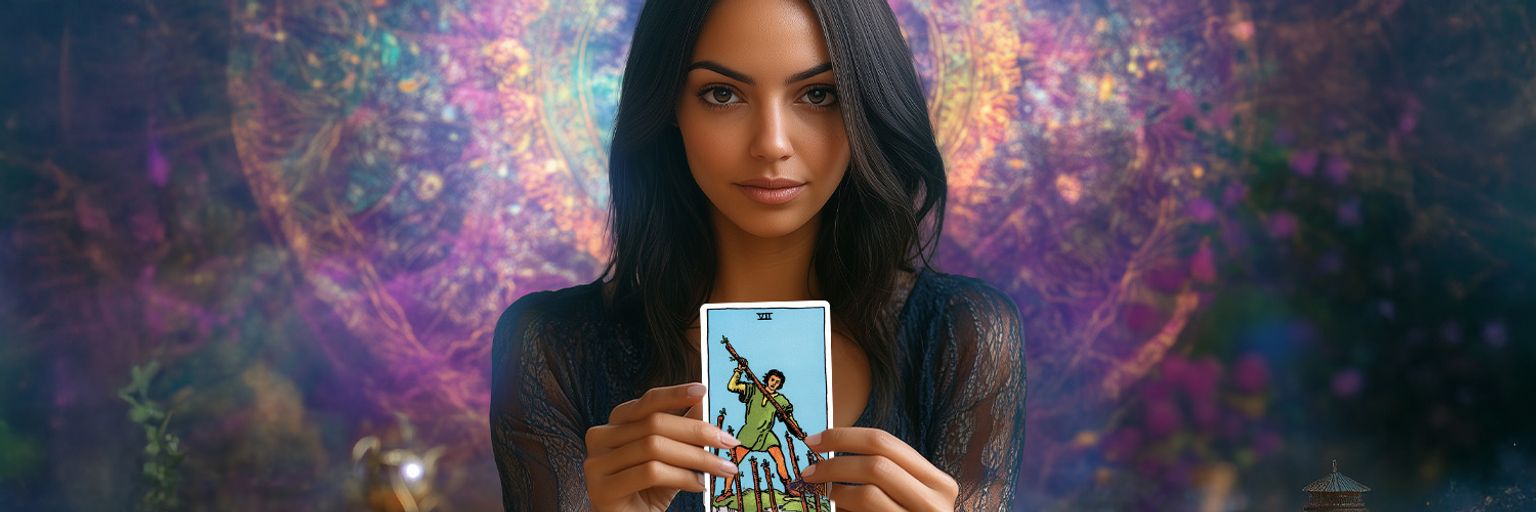 7 of Wands Tarot Card Video