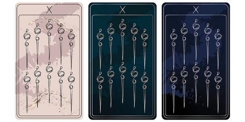 10 of Wands Tarot Card