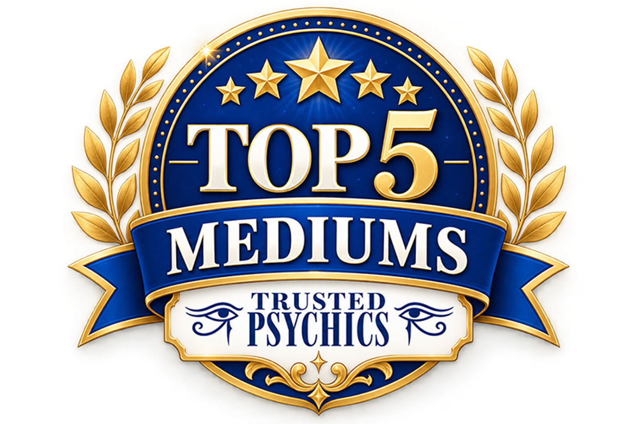 Top 5 Mediums badge - Trusted Psychics