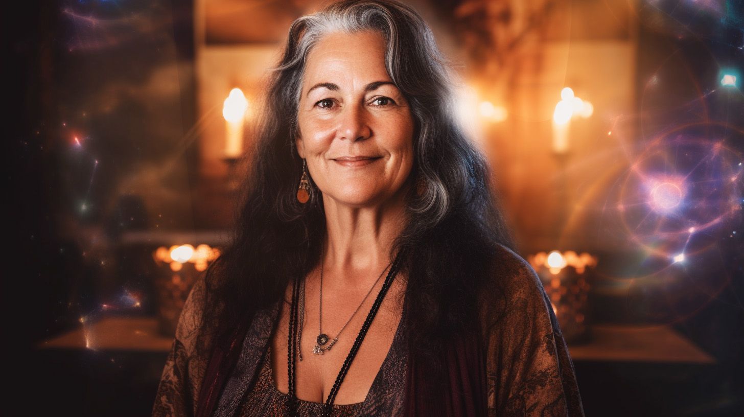 A female medium reader