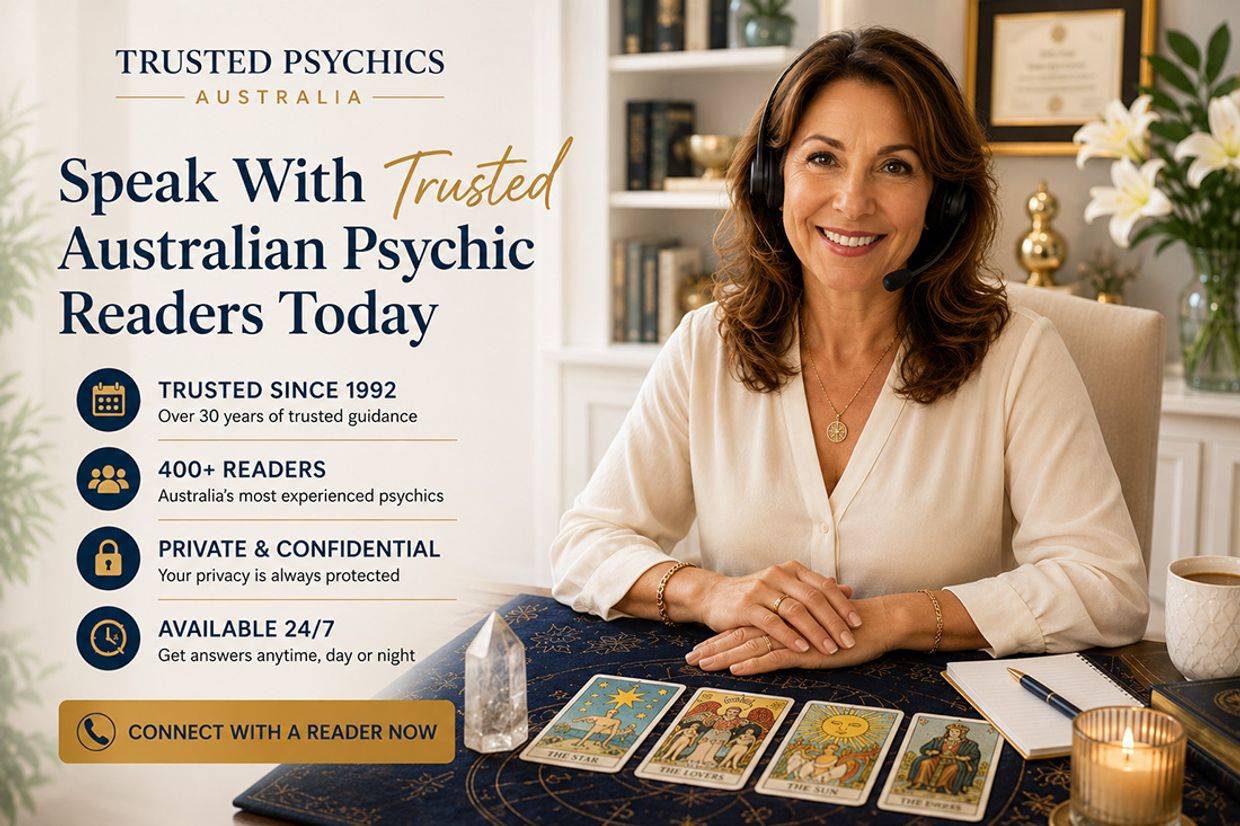 Speak with Trusted Australian Psychic Readers Today - Trusted since 1992.