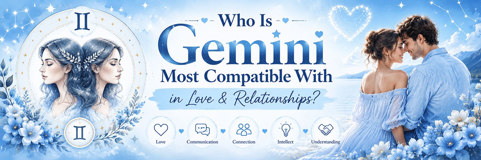 Who Is Gemini Most Compatible With in Love and Relationships?