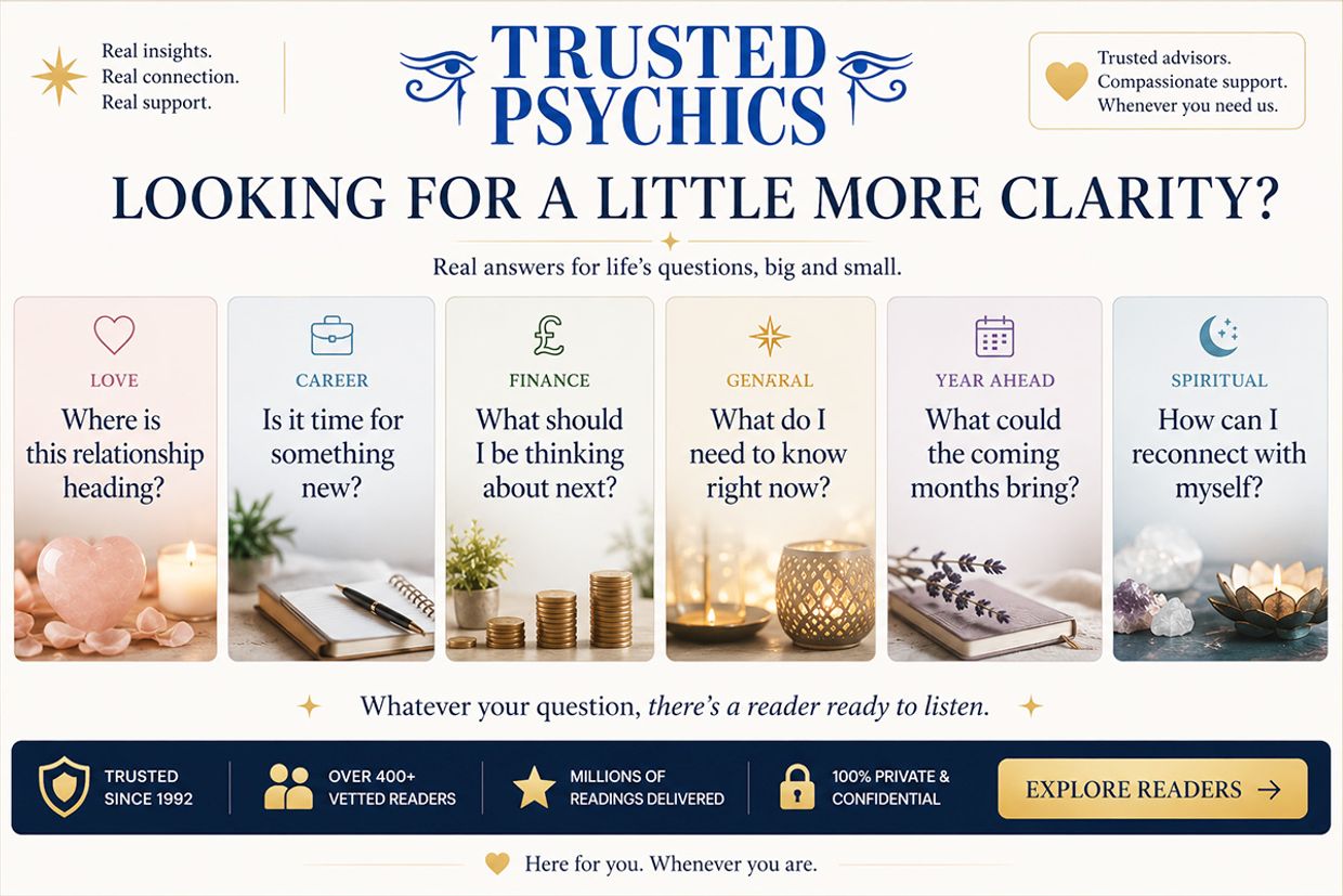 Trusted Psychics - Looking for a Little More Clarity? Try a Psychic Medium Reading.