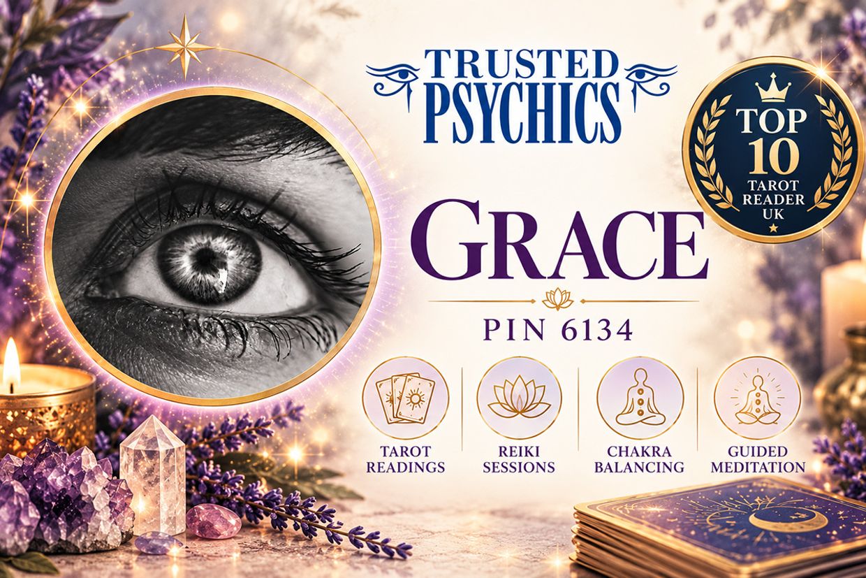 Grace – Tarot Reader | Reiki, Chakra Balancing & Guided Meditation | PIN 6134