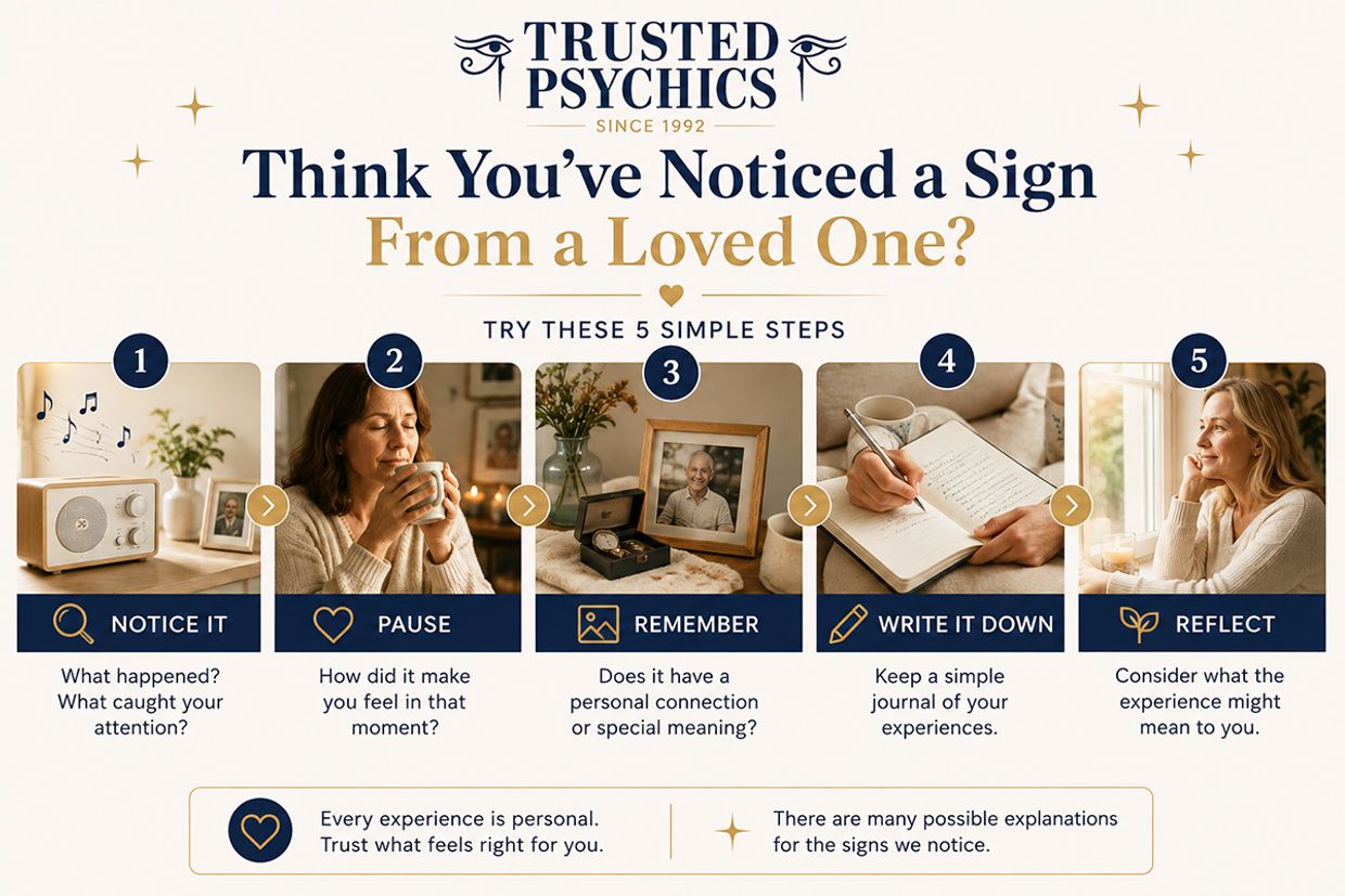 Have You Noticed Signs From a Loved One? Medium Readings With Trusted Psychics