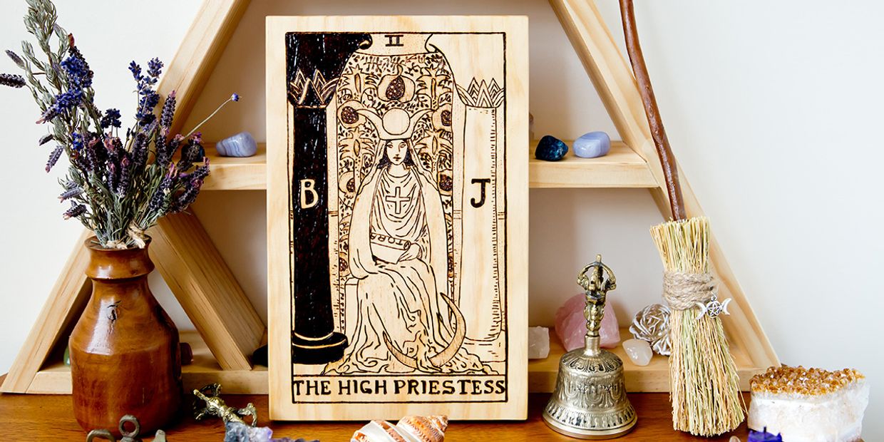 The High Priestess Tarot Card