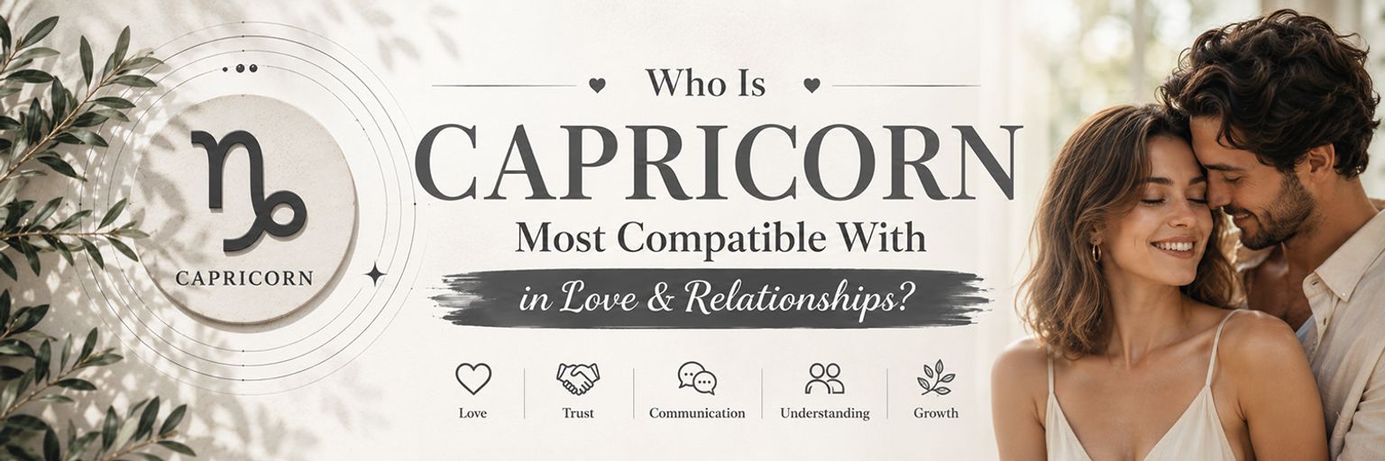 Who Is Capricorn Most Compatible with in Love & Relationships?
