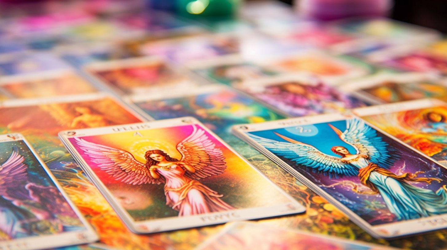 Vibrant Angel Cards