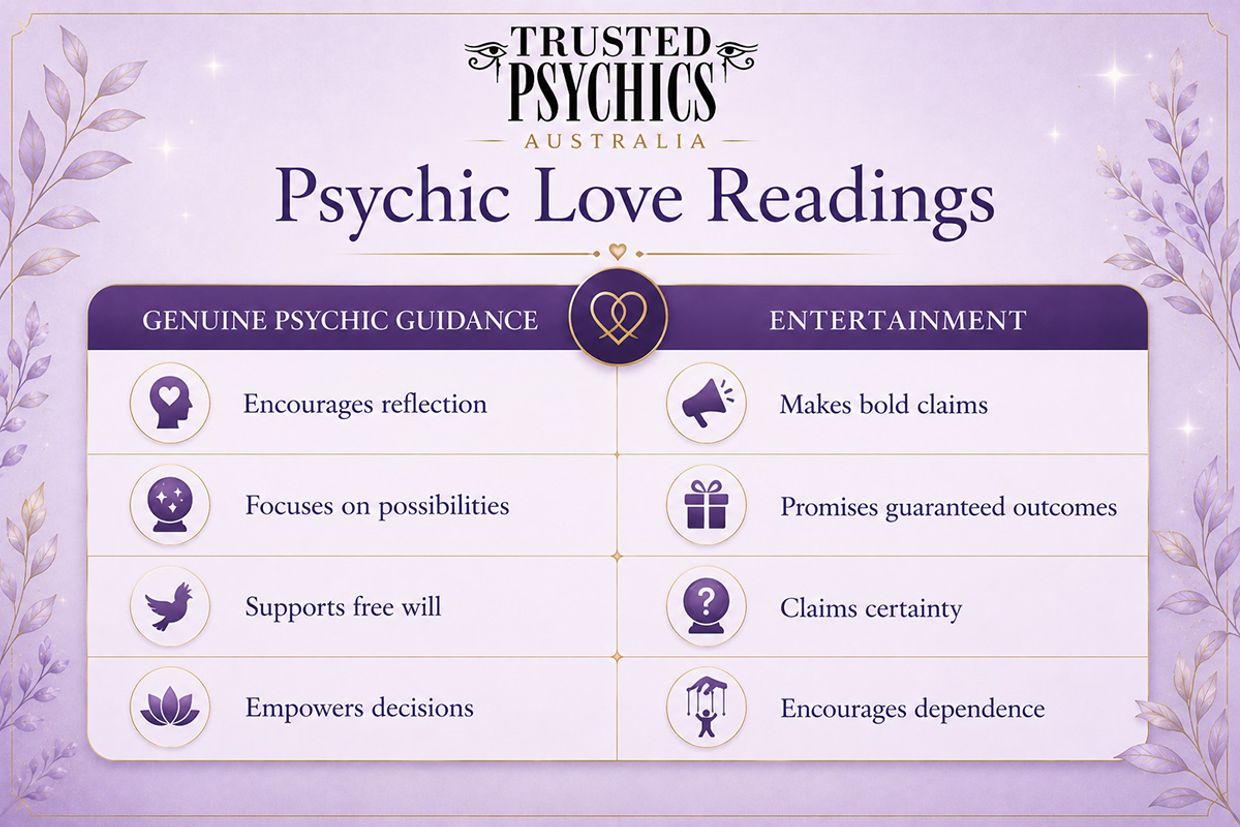 Trusted Psychics Australia - Psychic Love Readings - Genuine Psychic Guidance