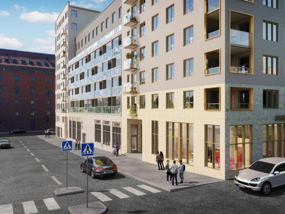 New Property tar ledningen vid uthyrning och försäljning av Besqab´s attraktiva kvarter i Hagastaden