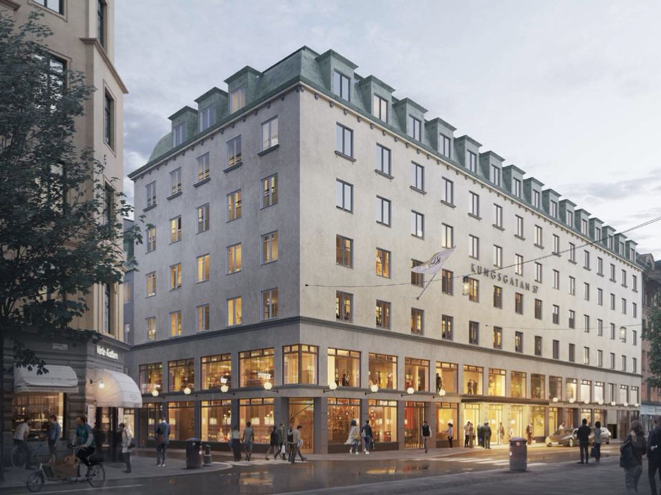 New Property hyr ut åt Axfast på Kungsgatan 57