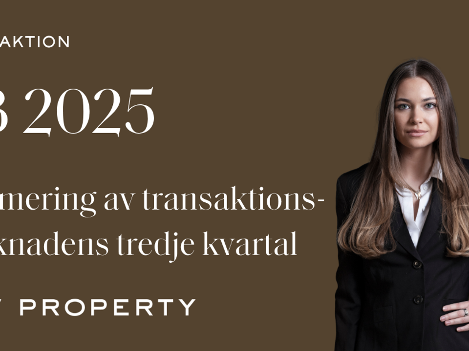 Transaktionsmarknaden Q3 2025