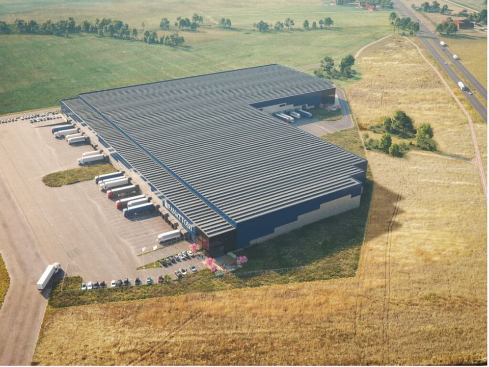 New Property rådgivare när Panattoni och CBRE IM bygger 46 000 kvm logistikfastighet i Skåne