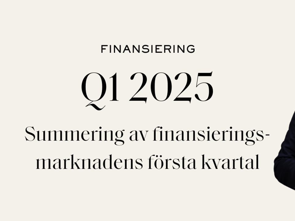 Finansieringsmarknaden Q1 2025