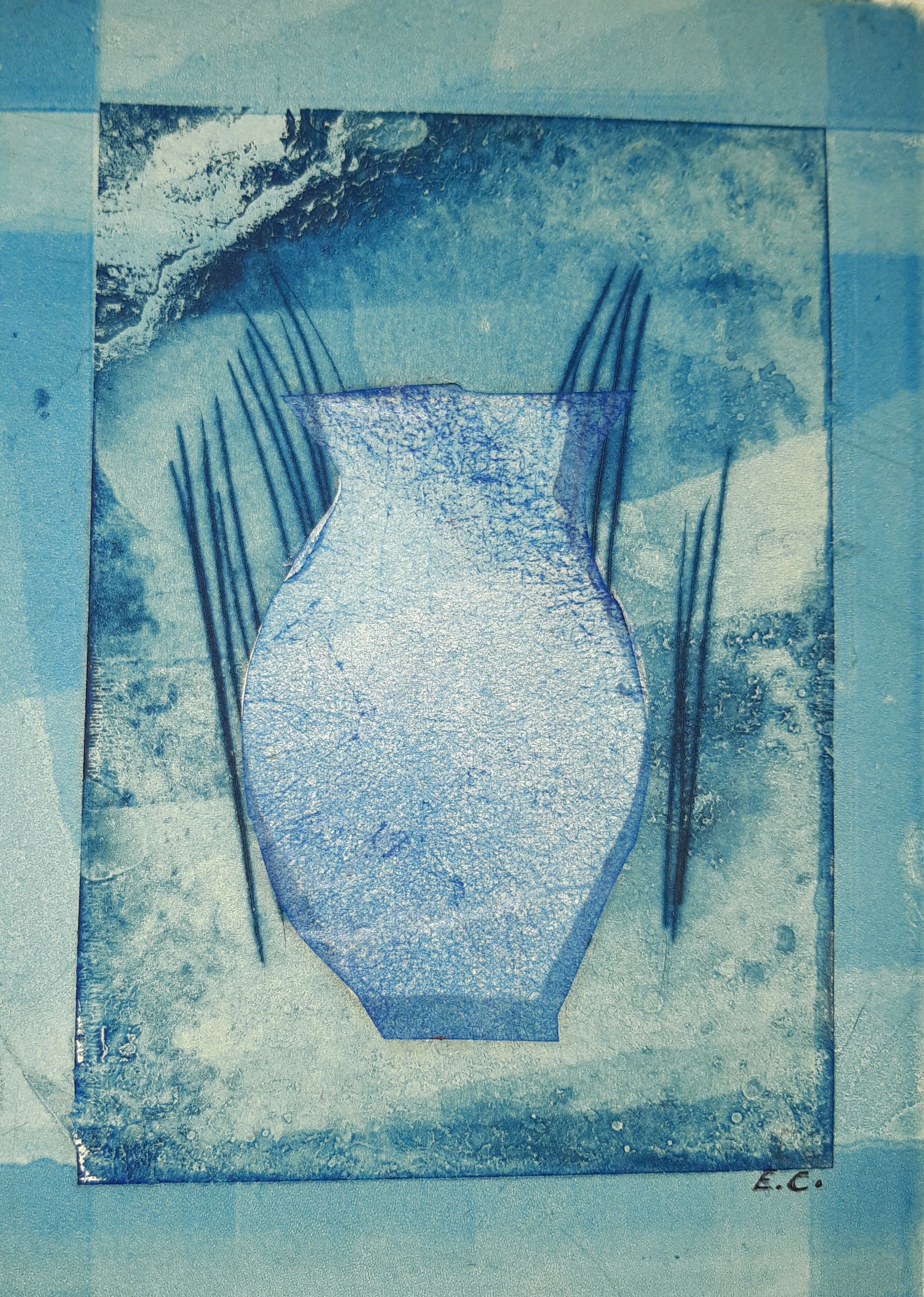 Cover Image for Blå vasen