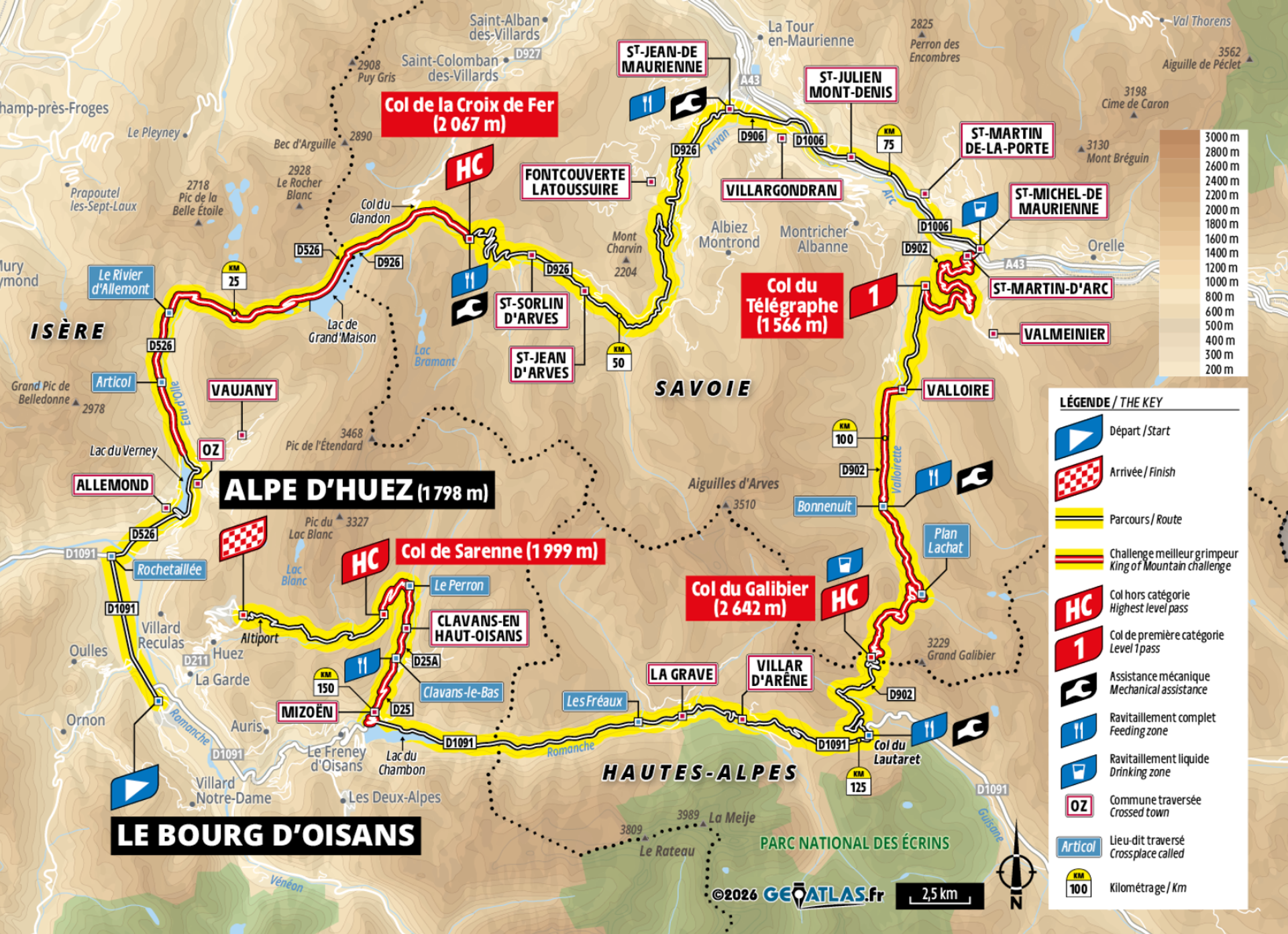 L'Etape du Tour 2026 route
