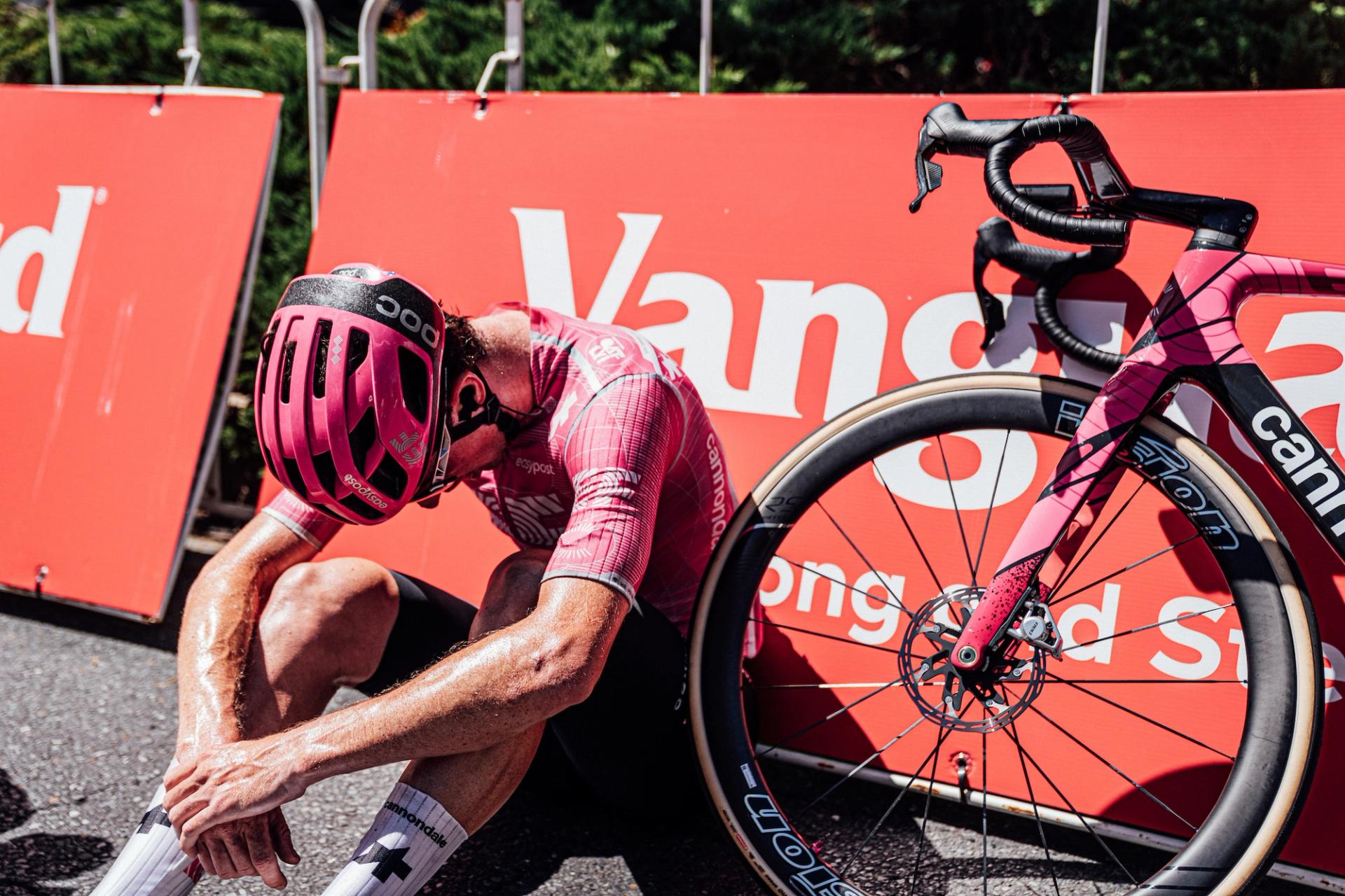 Picture by Zac Williams/SWpix.com - 25/01/2026 - Cycling - 2026 Tour Down Under - Stage 5 - Stirling to Stirling - Harry Sweeny, EF Education Easypost.