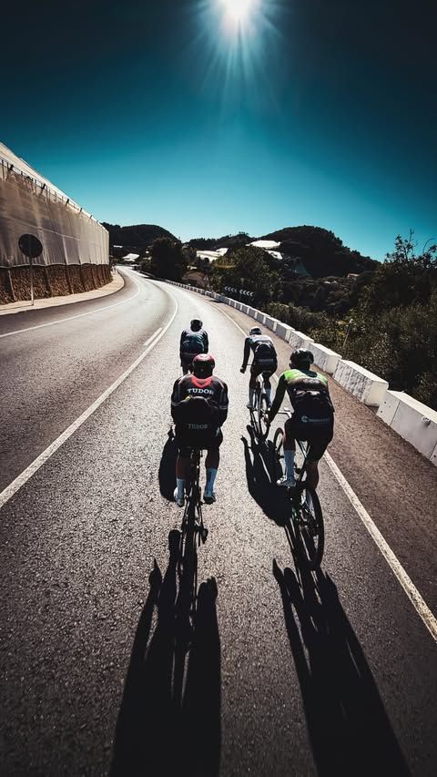 Mathieu van der Poel and Remco Evenepoel enjoying winter miles together in Spain - credit Instagram/ Strava