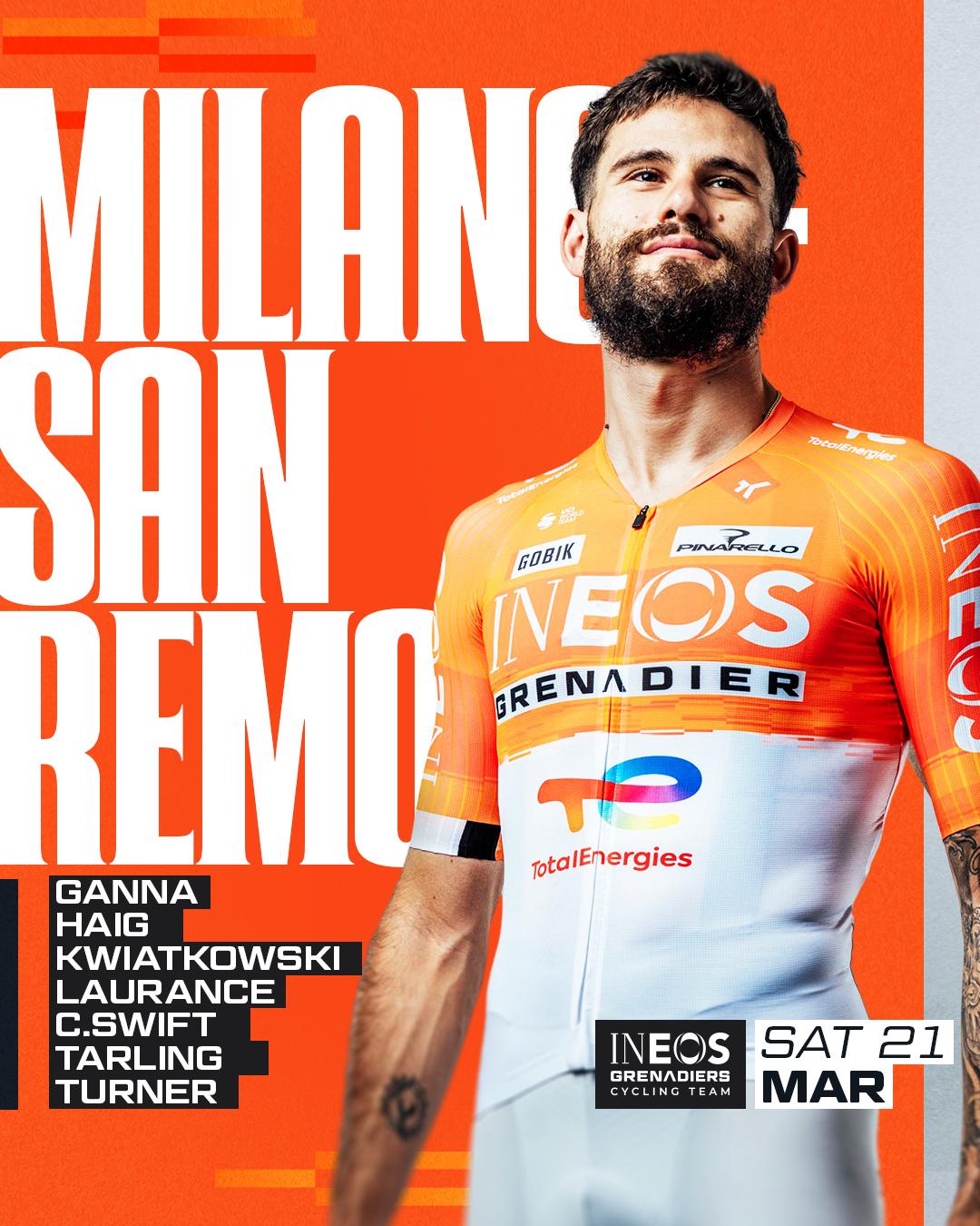 INEOS Grenadiers startlist