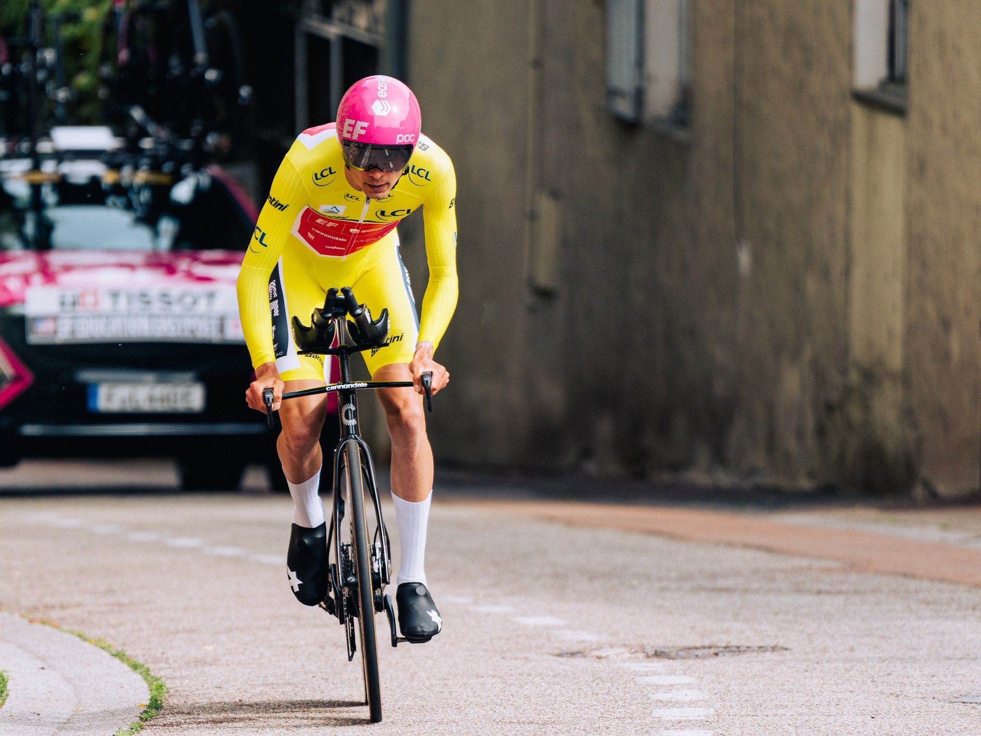 'We kept yellow for two days so why not two or three more?', GC stars react as Baudin keeps yellow as Visma win Tour Auvergne-Rhône-Alpes TTT and time gaps open