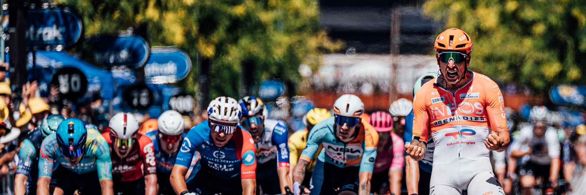 Sam Welsford rockets to seventh Tour Down Under win on Stage 3 as Vine retains race lead