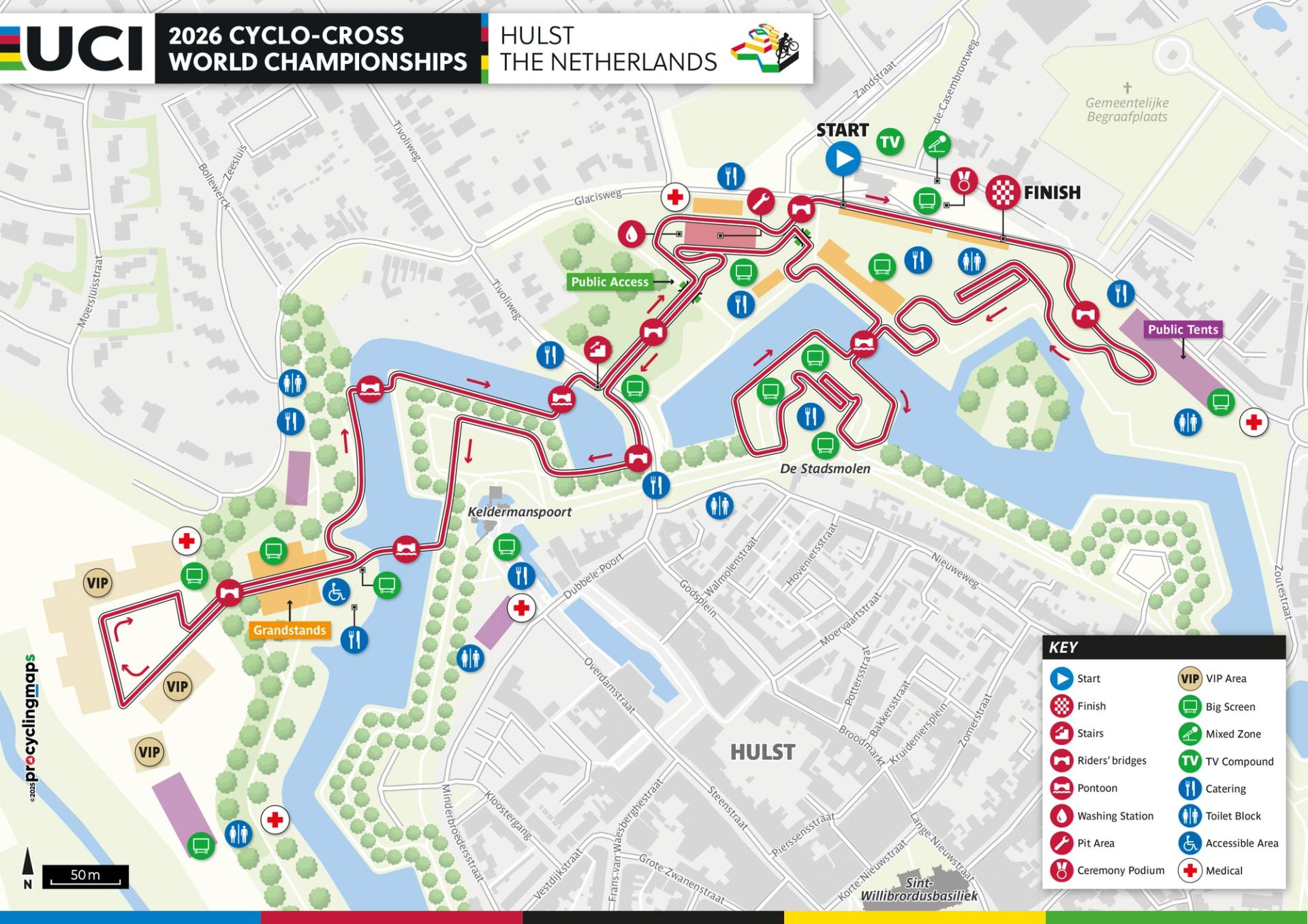 The course for UCI World Championships Hulst, image credit: UCI