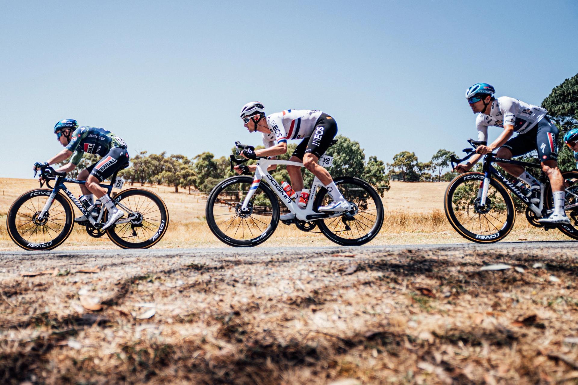 Picture by Zac Williams/SWpix.com - 25/01/2026 - Cycling - 2026 Tour Down Under - Stage 5 - Stirling to Stirling - Samuel Watson, Ineos Grenadiers.