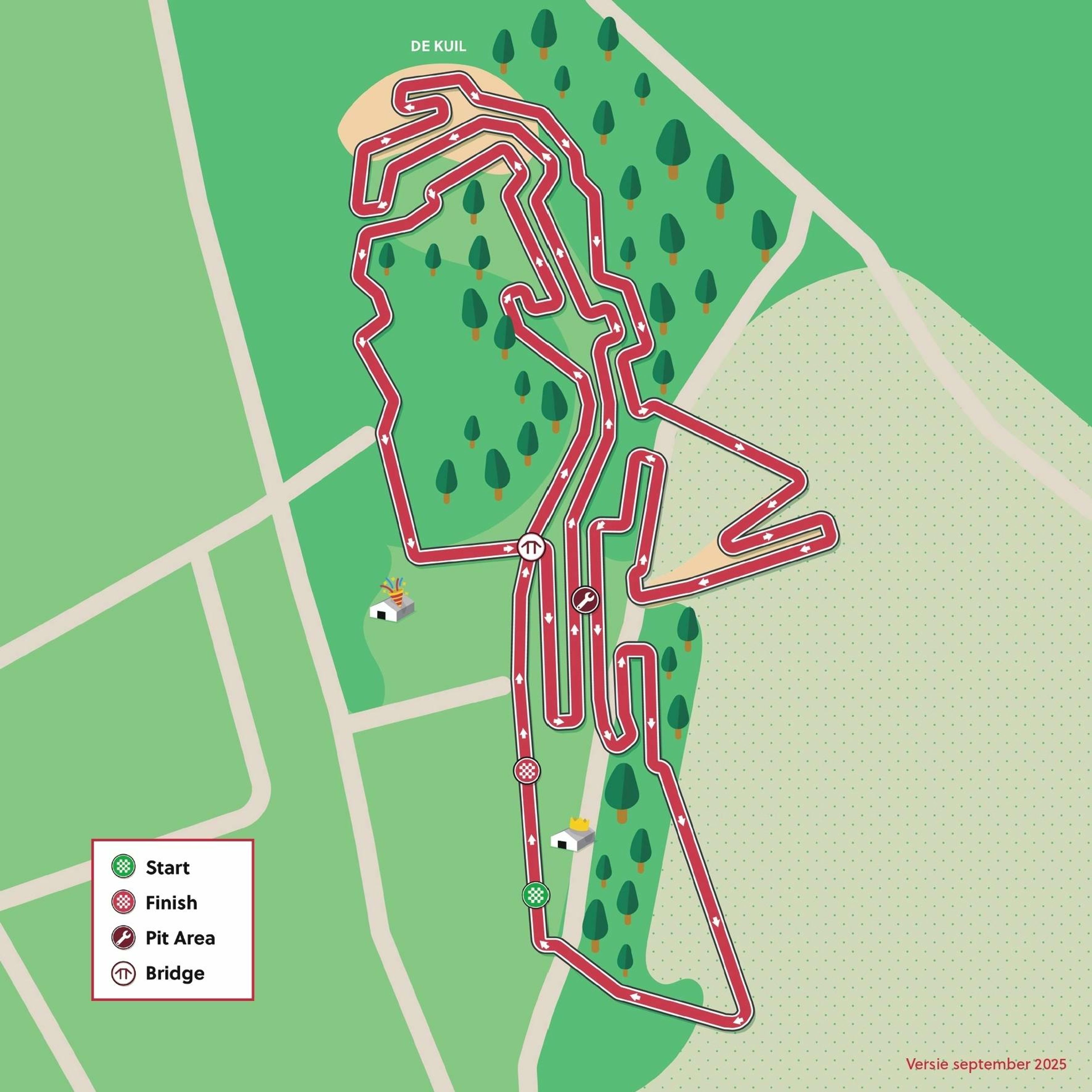 Zonhoven CX World Cup route